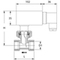 Paddelschalter Fig. 8065 Mikroschalter mit Rohrstuck
